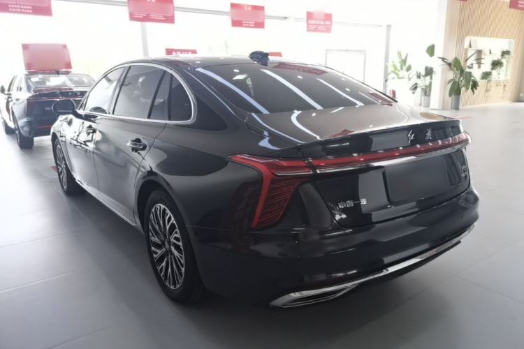 Used Hongqi H5 2023 2.0T Automatic Smart Connect Flagship Edition Rear Left 45 Deg