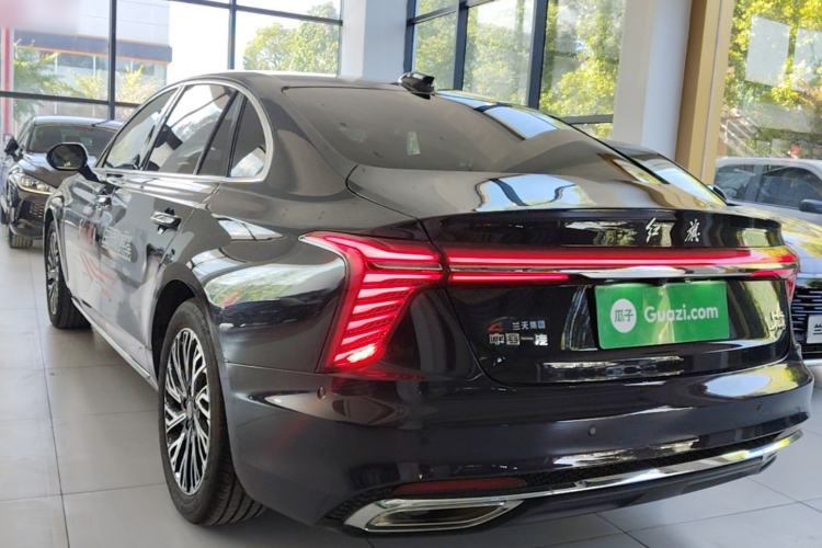 Used Hongqi H5 2023 2.0T Automatic Smart Connect Flagship Edition Rear Left 45 Deg
