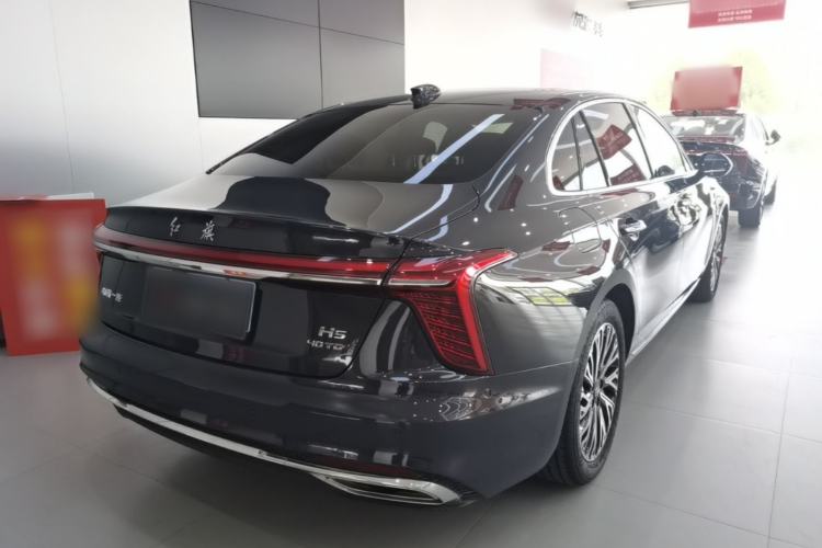 Used Hongqi H5 2023 2.0T Automatic Smart Connect Flagship Edition Rear Right 45 Deg