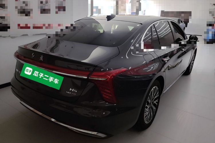 Used Hongqi H5 2023 2.0T Automatic Smart Connect Flagship Edition Rear Right 45 Deg