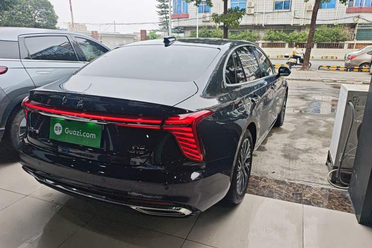 Used Hongqi H5 2023 2.0T Automatic Smart Connect Flagship Edition Rear Right 45 Deg