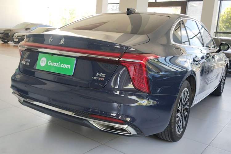 Used Hongqi H5 2023 2.0T Automatic Smart Connect Flagship Edition Rear Right 45 Deg