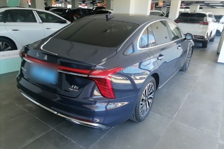 Used Hongqi H5 2023 2.0T Automatic Smart Connect Flagship Edition Rear Right 45 Deg