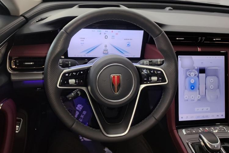 Used Hongqi H5 2023 2.0T Automatic Smart Connect Flagship Edition Steering Wheel