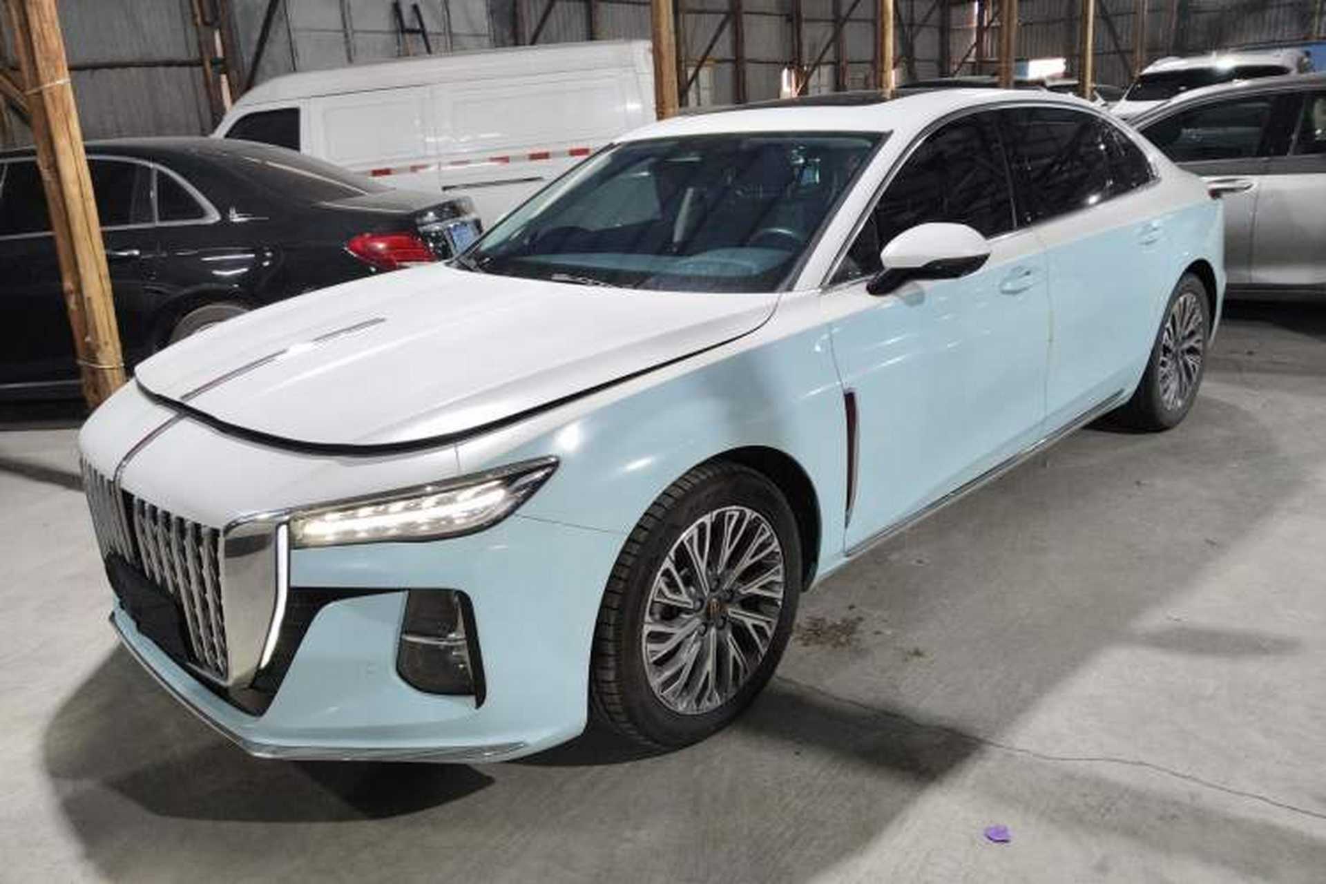 Used Hongqi H5 2023 2.0T Automatic Smart Connect Flagship Edition Front Left 45 Deg
