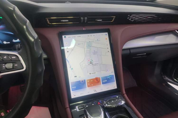 Used Hongqi H5 2023 1.5T HEV Smart Connect Flagship Edition Audio And AC Panel