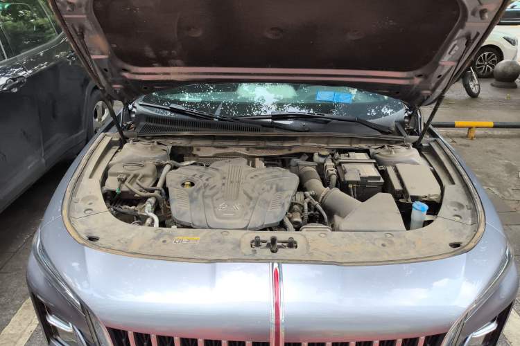 Used Hongqi H5 2023 2.0T Automatic Smart Connect Flagship Edition Engine Bay