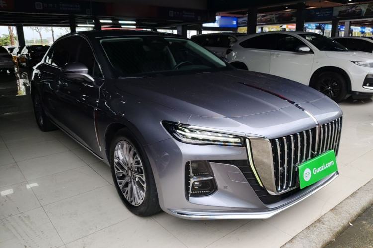 Used Hongqi H5 2023 2.0T Automatic Smart Connect Flagship Edition Front Right 45 Deg