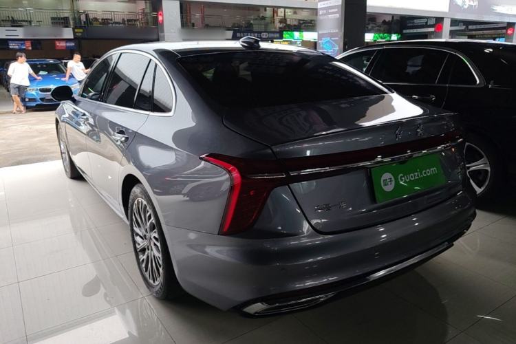 Used Hongqi H5 2023 2.0T Automatic Smart Connect Flagship Edition Rear Left 45 Deg