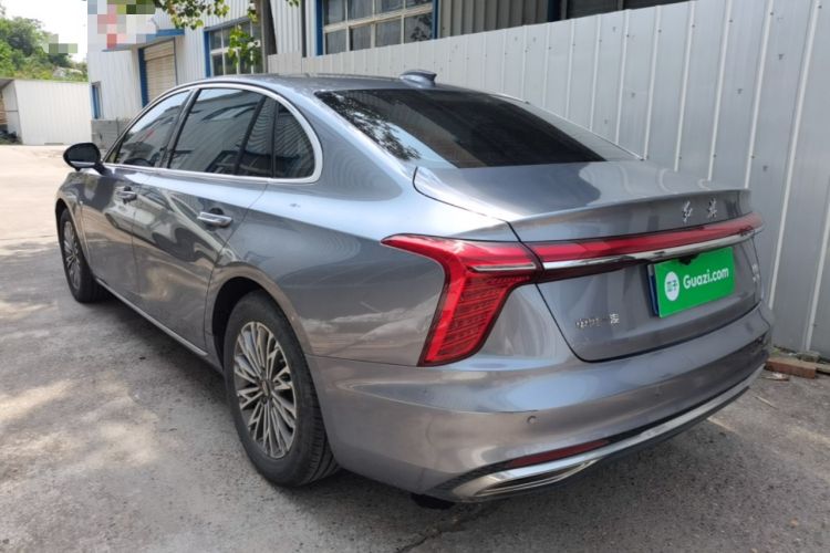 Used Hongqi H5 2023 1.5T DCT Smart Connect Flagship Edition Rear Left 45 Deg