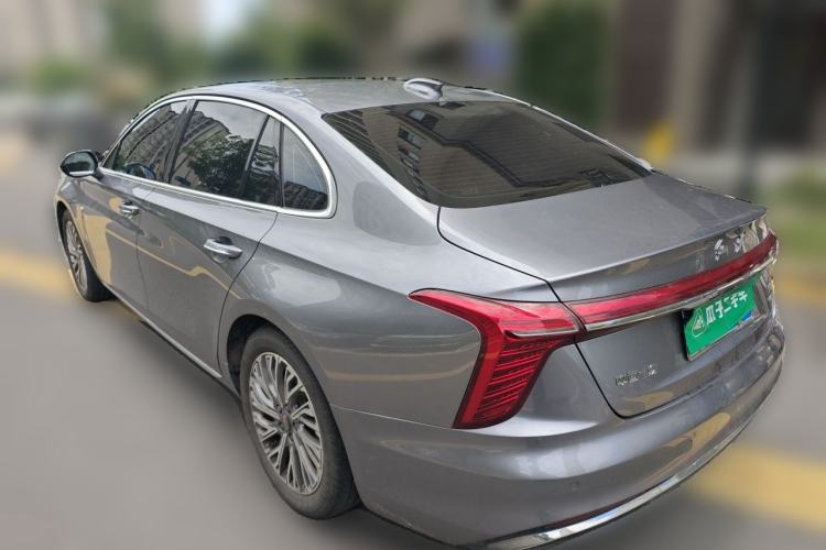 Used Hongqi H5 2023 2.0T Automatic Smart Connect Flagship Edition Rear Left 45 Deg