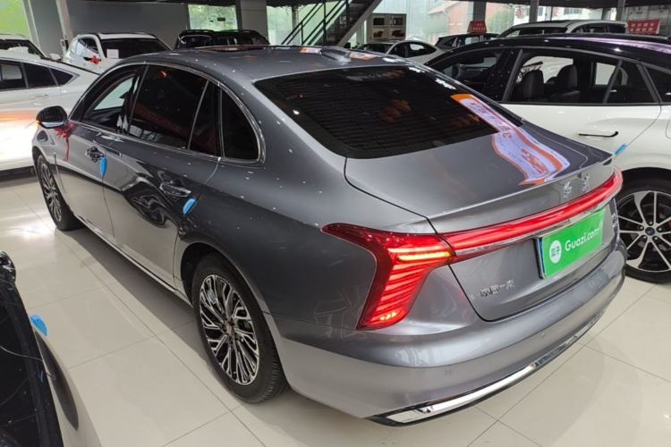 Used Hongqi H5 2023 2.0T Automatic Smart Connect Flagship Edition Rear Left 45 Deg