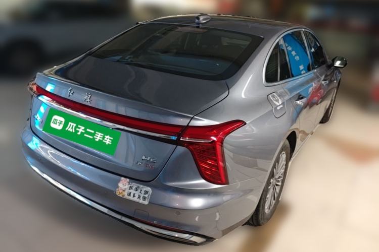 Used Hongqi H5 2023 1.5T DCT Smart Connect Flagship Edition Rear Right 45 Deg
