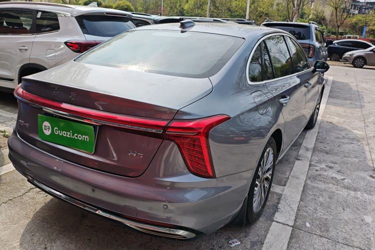 Used Hongqi H5 2023 2.0T Automatic Smart Connect Flagship Edition Rear Right 45 Deg