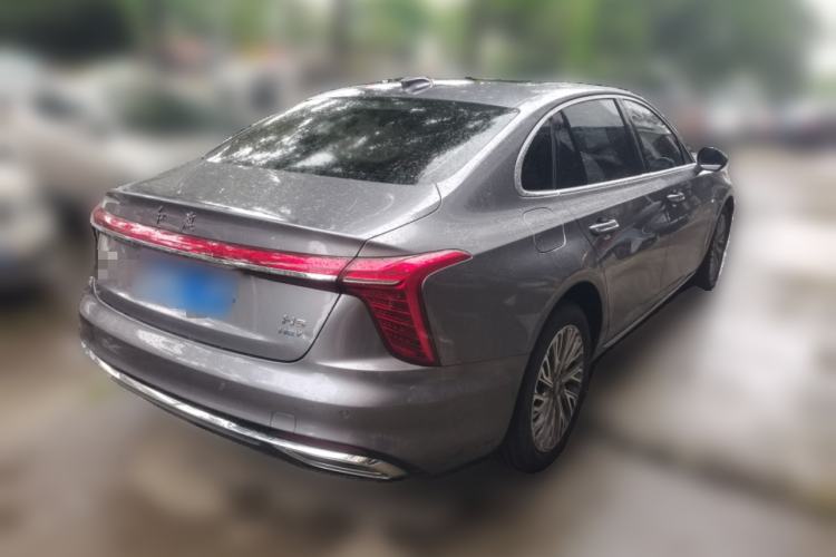Used Hongqi H5 2023 1.5T HEV Smart Connect Flagship Edition Rear Right 45 Deg