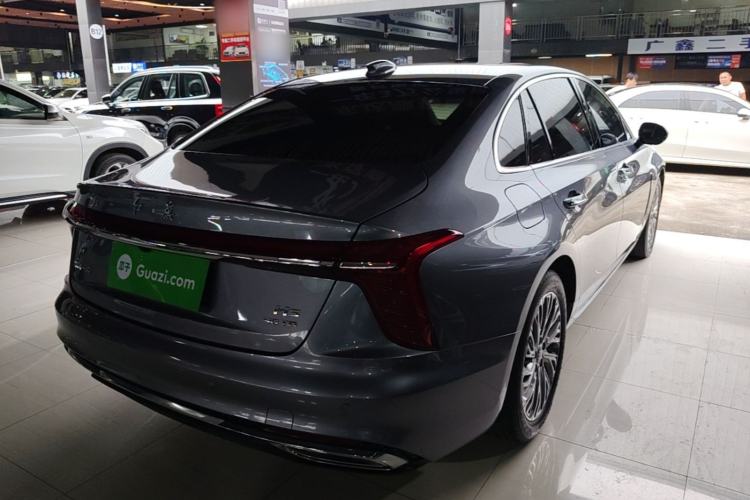 Used Hongqi H5 2023 2.0T Automatic Smart Connect Flagship Edition Rear Right 45 Deg