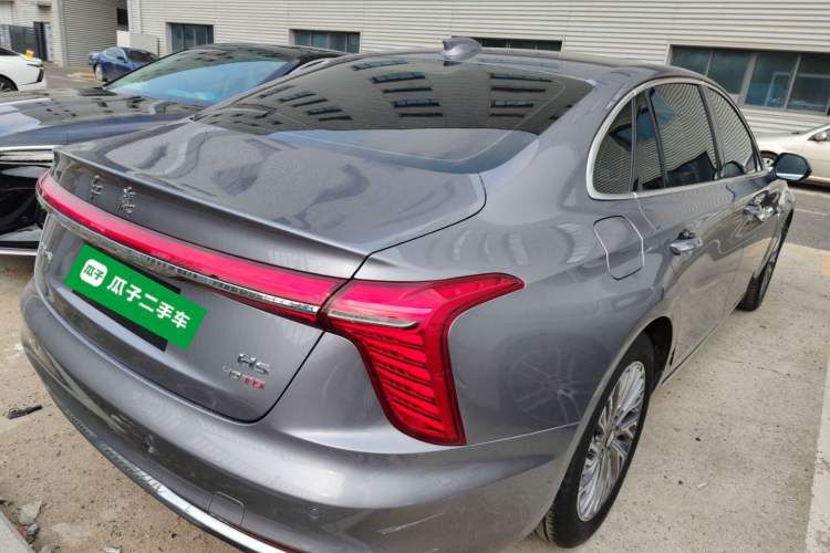 Used Hongqi H5 2023 2.0T Automatic Smart Connect Flagship Edition Rear Right 45 Deg