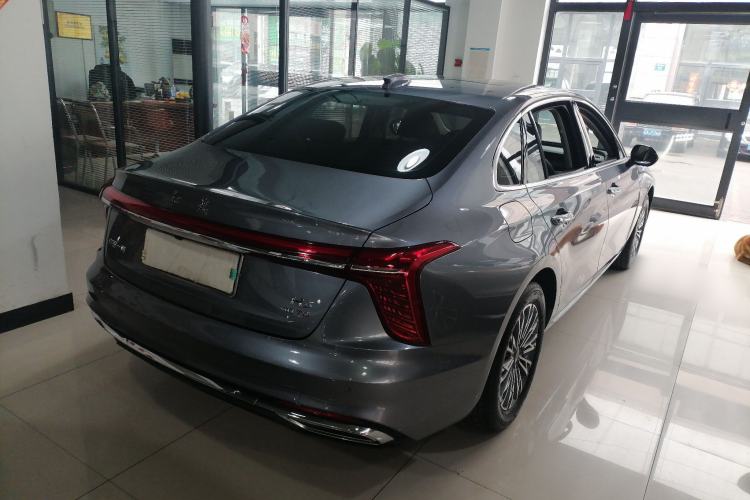 Used Hongqi H5 2023 2.0T Automatic Smart Connect Flagship Edition Rear Right 45 Deg