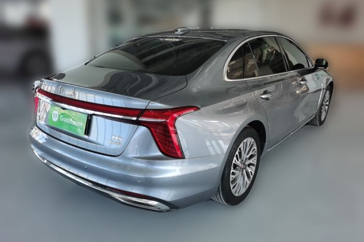 Used Hongqi H5 2023 2.0T Automatic Smart Connect Flagship Edition Rear Right 45 Deg