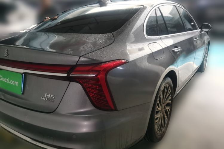 Used Hongqi H5 2023 2.0T Automatic Smart Connect Flagship Edition Rear Right 45 Deg