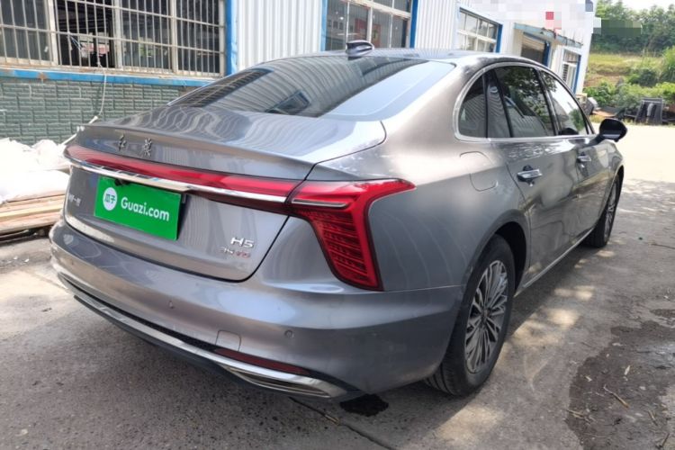 Used Hongqi H5 2023 1.5T DCT Smart Connect Flagship Edition Rear Right 45 Deg