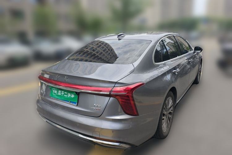 Used Hongqi H5 2023 2.0T Automatic Smart Connect Flagship Edition Rear Right 45 Deg