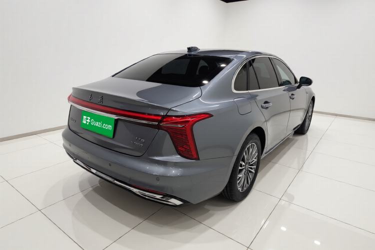 Used Hongqi H5 2023 2.0T Automatic Smart Connect Flagship Edition Rear Right 45 Deg