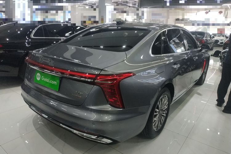 Used Hongqi H5 2023 2.0T Automatic Smart Connect Flagship Edition Rear Right 45 Deg