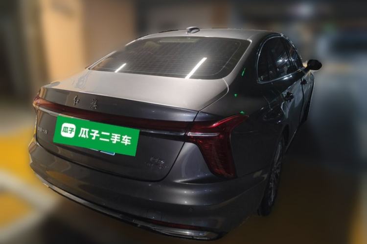 Used Hongqi H5 2023 2.0T Automatic Smart Connect Flagship Edition Rear Right 45 Deg
