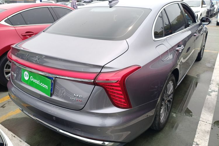 Used Hongqi H5 2023 2.0T Automatic Smart Connect Flagship Edition Rear Right 45 Deg