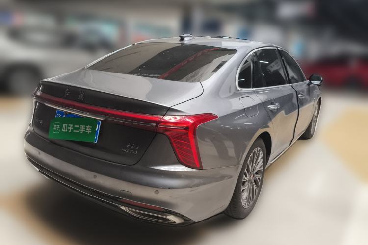 Used Hongqi H5 2023 2.0T Automatic Smart Connect Flagship Edition Rear Right 45 Deg