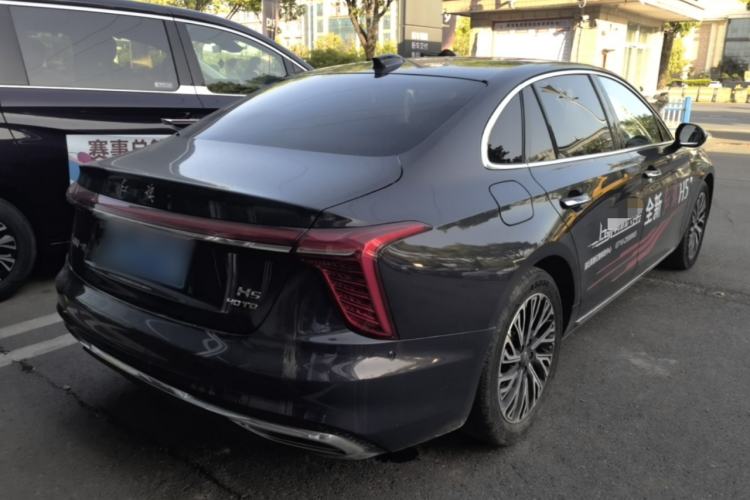 Used Hongqi H5 2023 2.0T Automatic Smart Connect Flagship Edition Rear Right 45 Deg