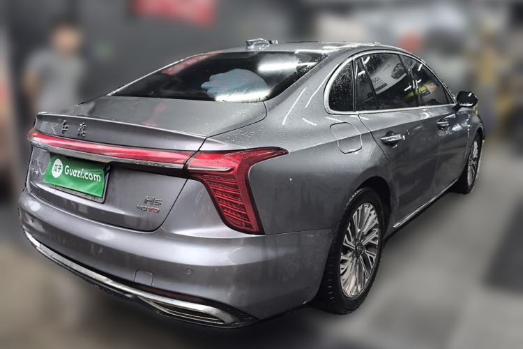 Used Hongqi H5 2023 2.0T Automatic Smart Connect Flagship Edition Rear Right 45 Deg