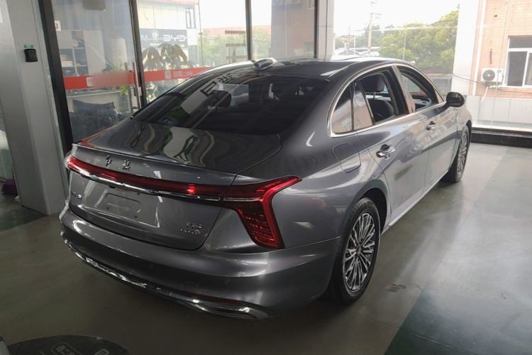Used Hongqi H5 2023 2.0T Automatic Smart Connect Flagship Edition Rear Right 45 Deg