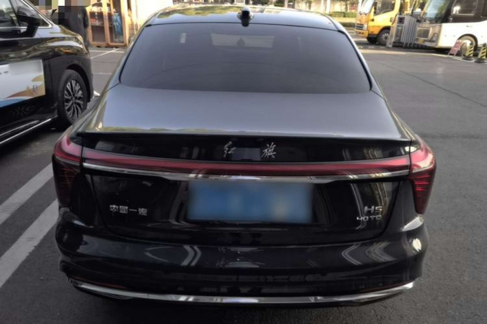 Used Hongqi H5 2023 2.0T Automatic Smart Connect Flagship Edition Rear