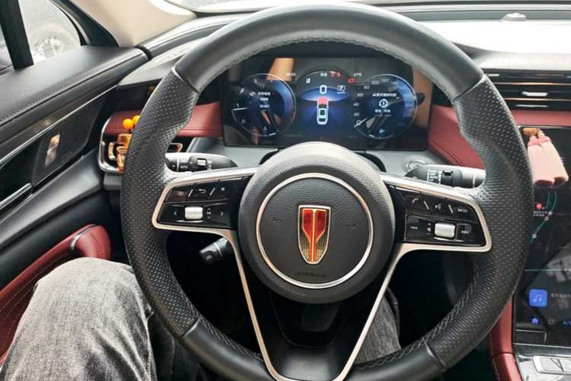 Used Hongqi H5 2023 2.0T Automatic Smart Connect Flagship Edition Steering Wheel