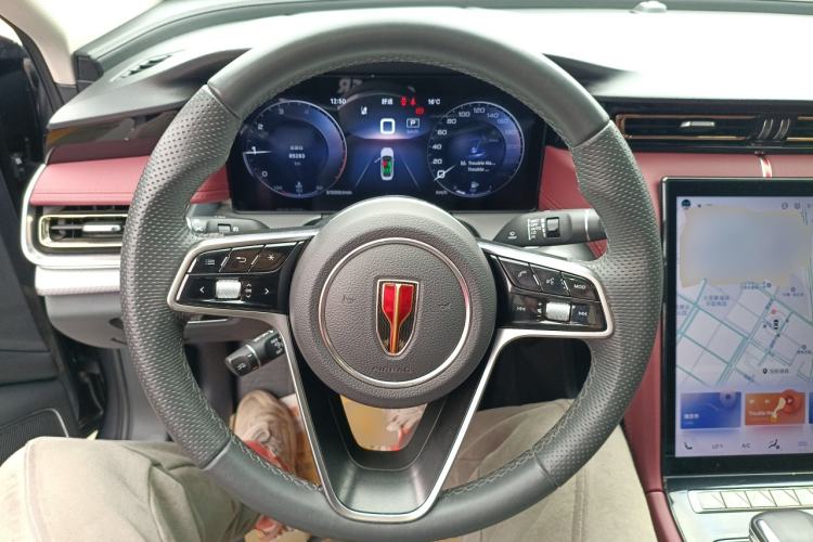 Used Hongqi H5 2023 2.0T Automatic Smart Connect Flagship Edition Steering Wheel