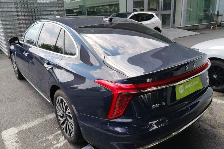 Used Hongqi H5 2023 2.0T Automatic Smart Connect Flagship Edition Rear Left 45 Deg
