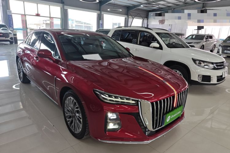 Used Hongqi H5 2023 2.0T Automatic Smart Connect Flagship Edition Front Right 45 Deg