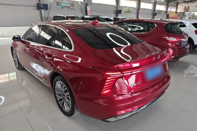 Used Hongqi H5 2023 2.0T Automatic Smart Connect Flagship Edition Rear Left 45 Deg