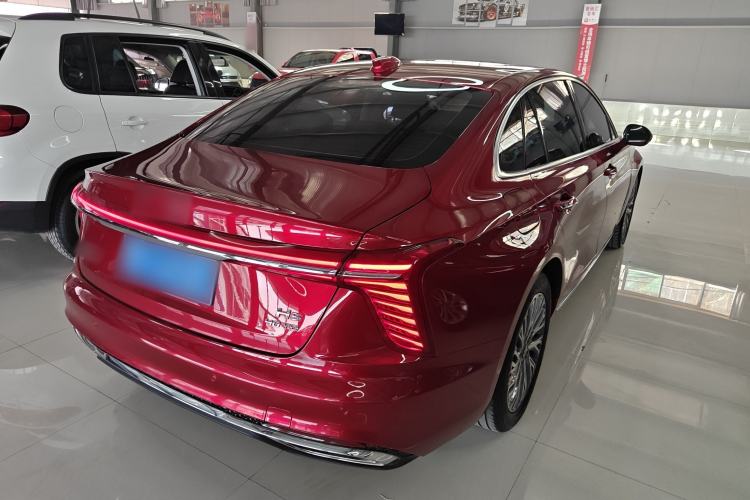 Used Hongqi H5 2023 2.0T Automatic Smart Connect Flagship Edition Rear Right 45 Deg
