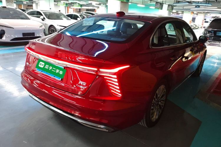 Used Hongqi H5 2023 1.5T HEV Smart Connect Flagship Edition Rear Right 45 Deg