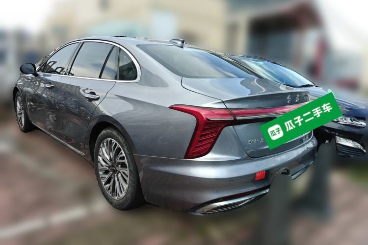 Used Hongqi H5 2023 2.0T Automatic Smart Connect Flagship Edition Rear Left 45 Deg