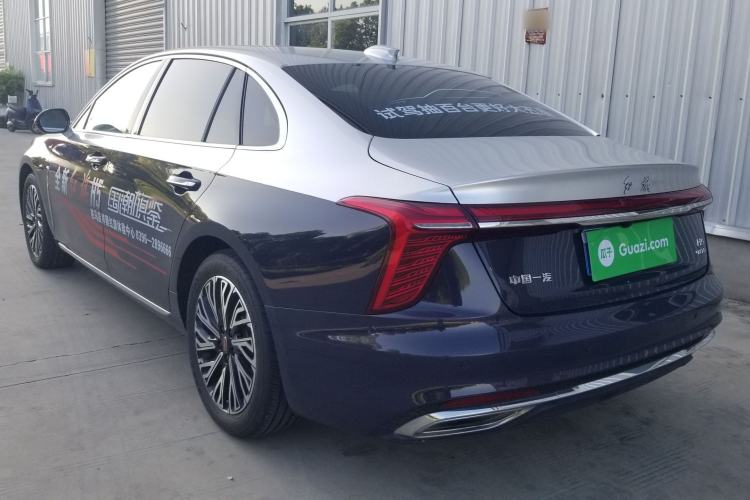 Used Hongqi H5 2023 2.0T Automatic Smart Connect Flagship Edition Rear Left 45 Deg