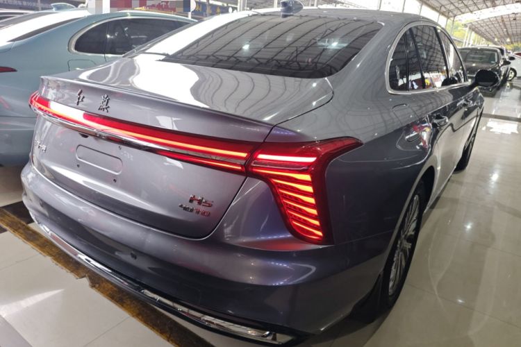 Used Hongqi H5 2023 2.0T Automatic Smart Connect Flagship Edition Rear Right 45 Deg