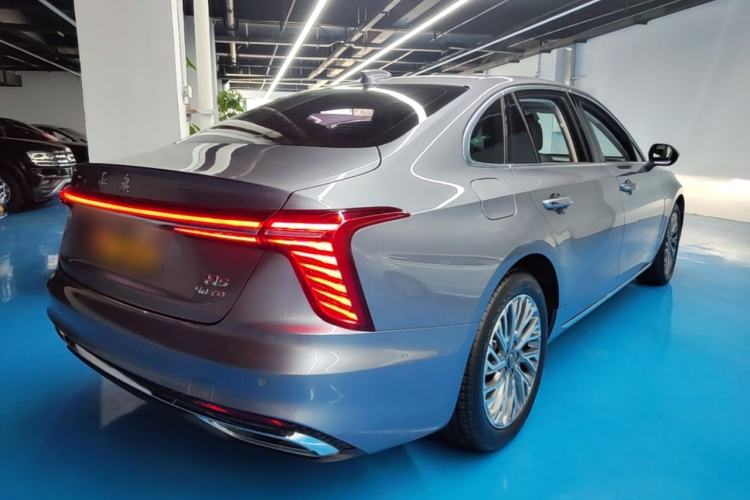 Used Hongqi H5 2023 2.0T Automatic Smart Connect Flagship Edition Rear Right 45 Deg