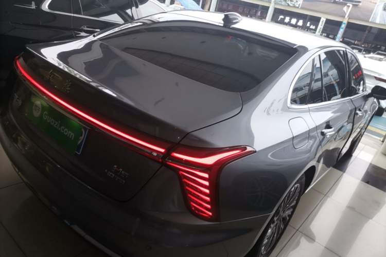 Used Hongqi H5 2023 2.0T Automatic Smart Connect Flagship Edition Rear Right 45 Deg