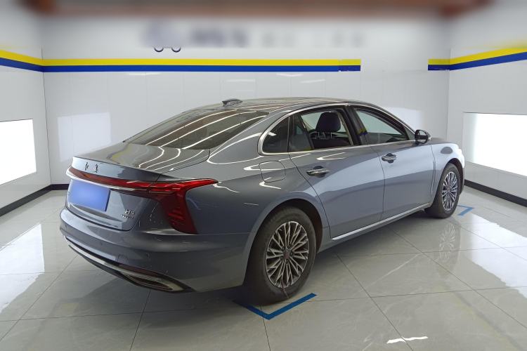 Used Hongqi H5 2023 2.0T Automatic Smart Connect Flagship Edition Rear Right 45 Deg