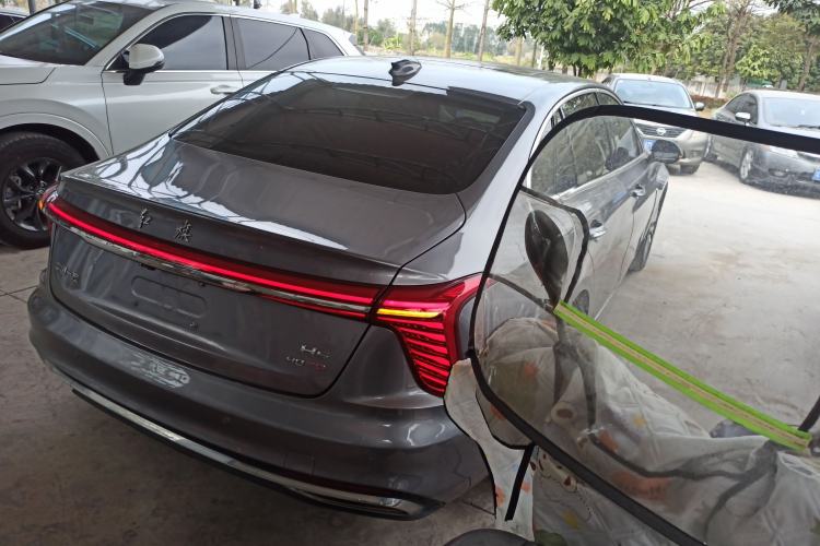 Used Hongqi H5 2023 2.0T Automatic Smart Connect Flagship Edition Rear Right 45 Deg