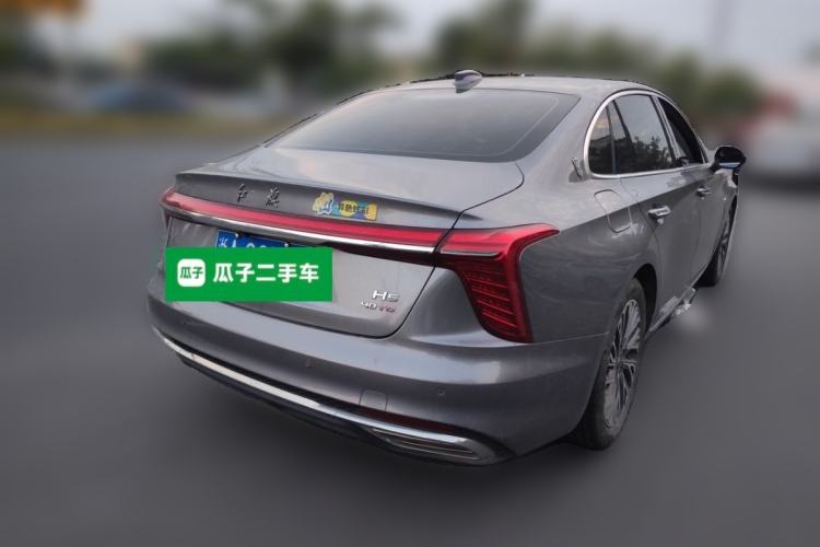 Used Hongqi H5 2023 2.0T Automatic Smart Connect Flagship Edition Rear Right 45 Deg